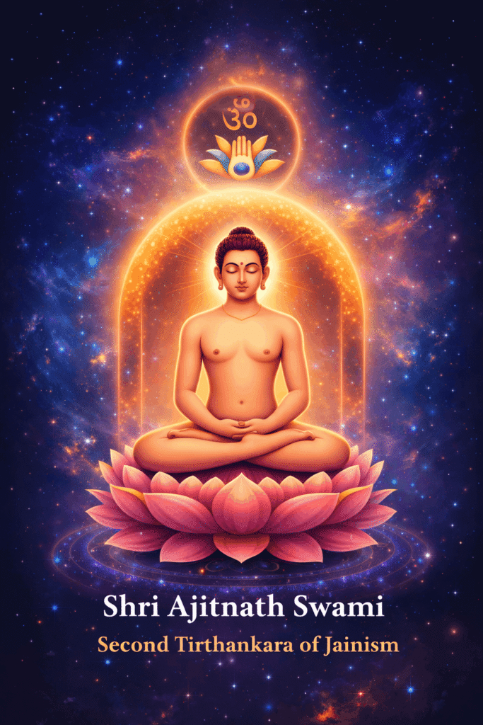 Shri Ajitnath Swami in meditation